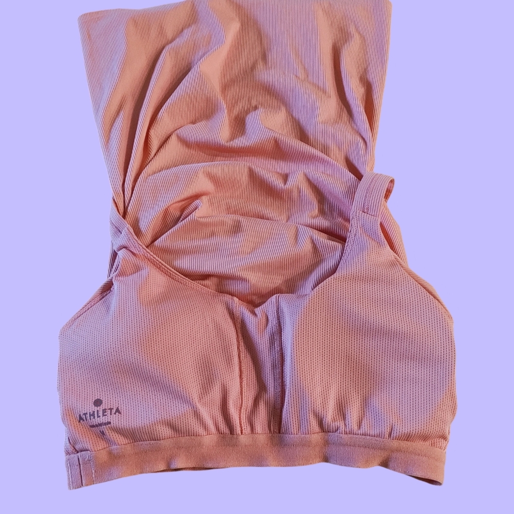 ATHLETA RACERBACK BUILT-IN TOP SIZE M - Picture 3 of 5
